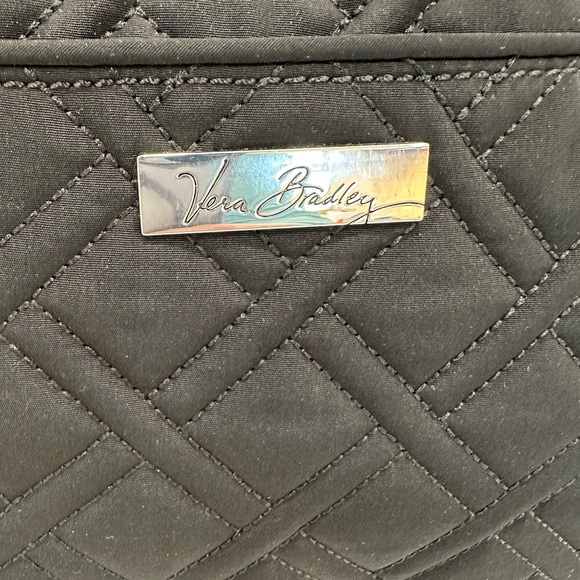 Vera Bradley Classic Black Quilted Medium Bowler Hand Bag with Coin Purse_NWT - Picture 16 of 16